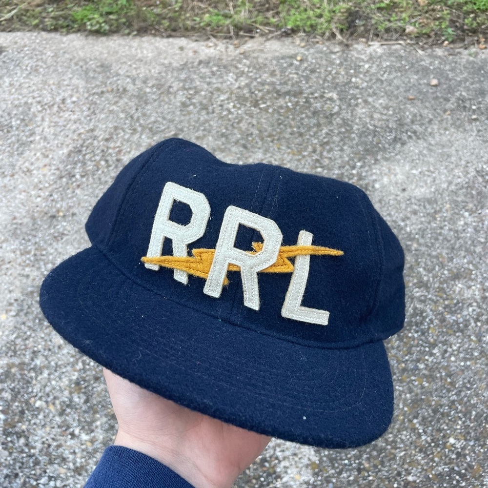 Ralph Lauren Double RL Leather Strap Cap